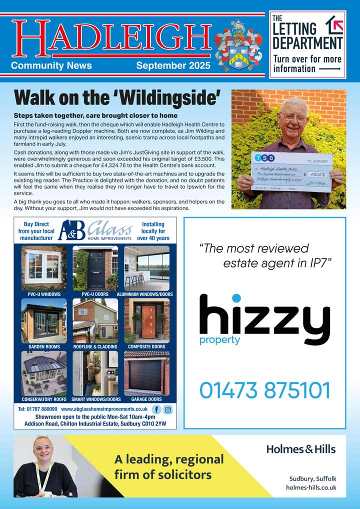 Hadleigh Community News Magazine Cover