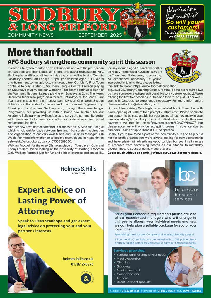 Sudbury Community News Magazine Cover