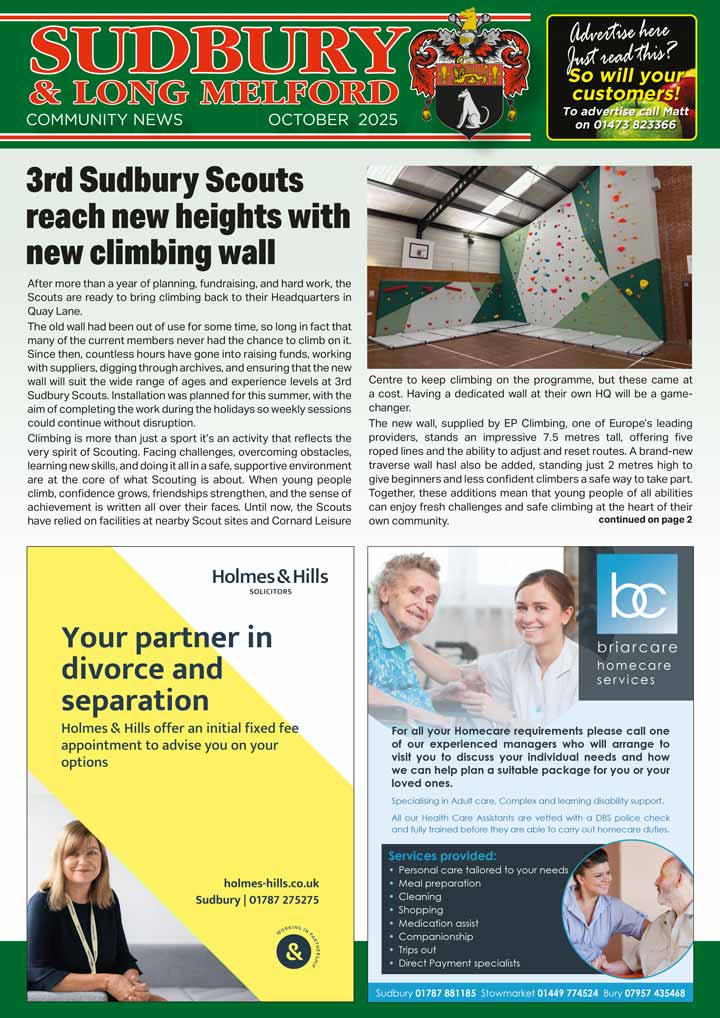 Sudbury Community News Magazine Cover