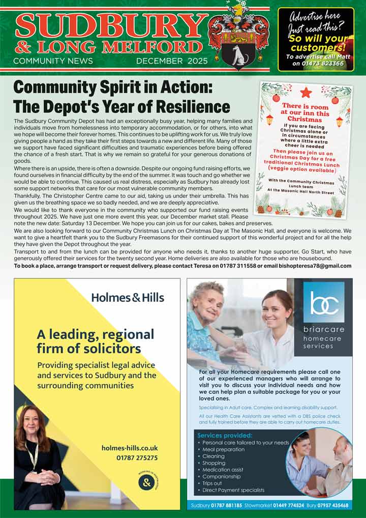 Sudbury Community News Magazine Cover
