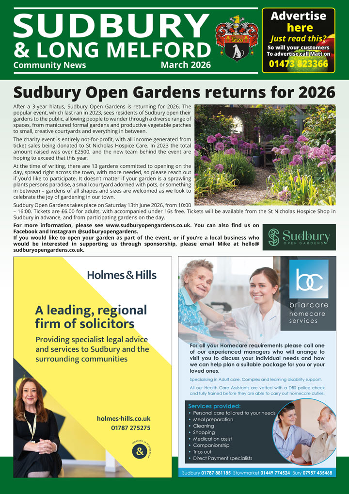 Sudbury Community News Magazine Cover